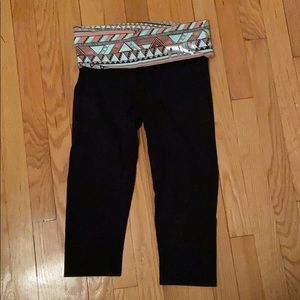 PINK Victoria’s Secret fold over crop yoga